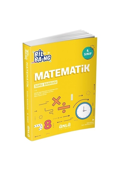 8. Sınıf Matematik Bil Bang Soru Bankası Ünlü Yayıncılık