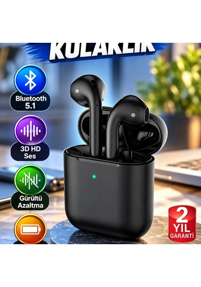 Tws Pro 5 Kablosuz Kulak İçi Kulaklık Bluetooth 5.1, 3d Hd Ses Ve Gürültü Azaltma 00