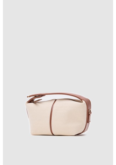 Shule Bags Leo Kanvas El Ve Çapraz Çanta Taba Taba