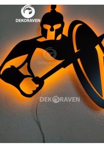 Gladyatör Led Işıklı Tablo