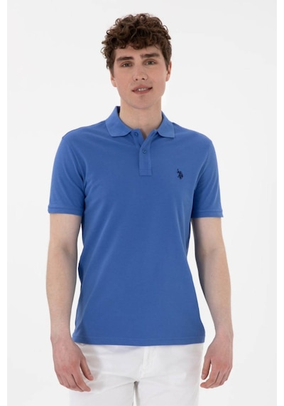 U.S. Polo Assn. Gtp04ıy026 İndigo Erkek Polo Yaka T-shirt Pu-8731 L