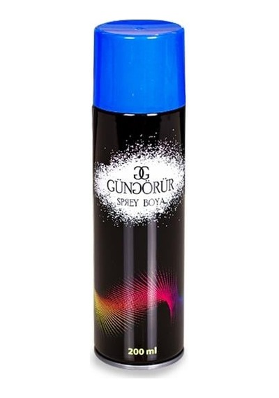 Gün G 200ml Mavi Sprey Boya Çok Renkli