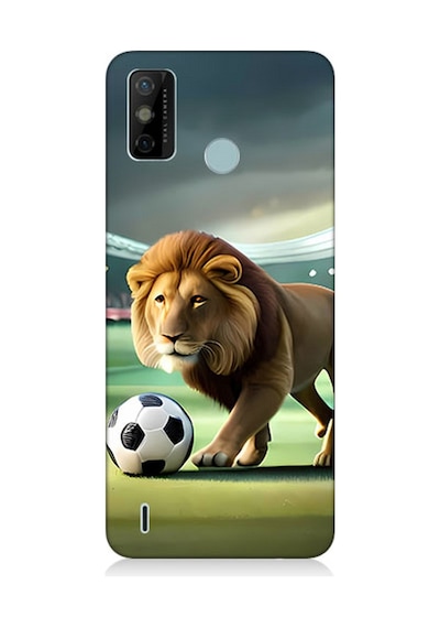 Tecno Spark 6 Go Uyumlu Silikon Kılıf Gol Atan Aslan