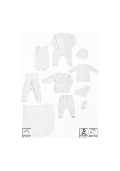 Mama Padre Yenidoğan %100 Pamuk Hastane Çıkış Seti 10 Parça + Emzirme Önlüğü Hediye Mabel Beyaz Renk Beyaz - 860753619 Beyaz Mama Padre Yenidoğan %100 Pamuk Hastane Çıkış Seti 10 Parça + Emzirme Önlüğü Hediye Mabel Beyaz Renk Beyaz - 860753619 Beyaz