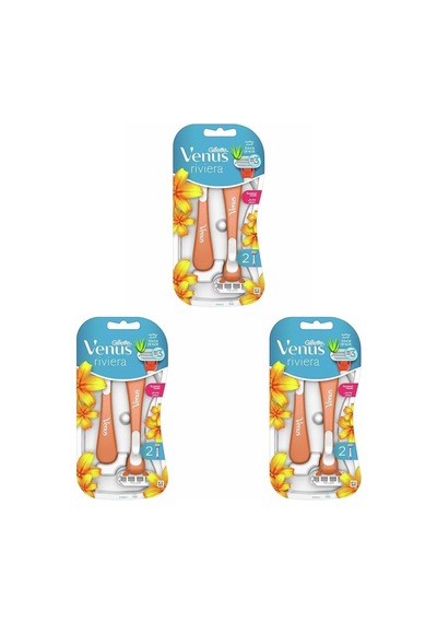 Riviera Kullan At Kadın Tıraş Bıçağı 2 Li 3lü Paket