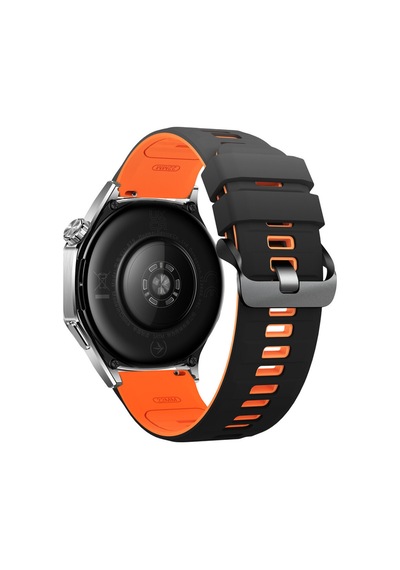 Watch Ultra 49mm Uyumlu Minoc Silikon Spor Kordon Dayanıklı, Terletmez Siyah Saat Kayışı