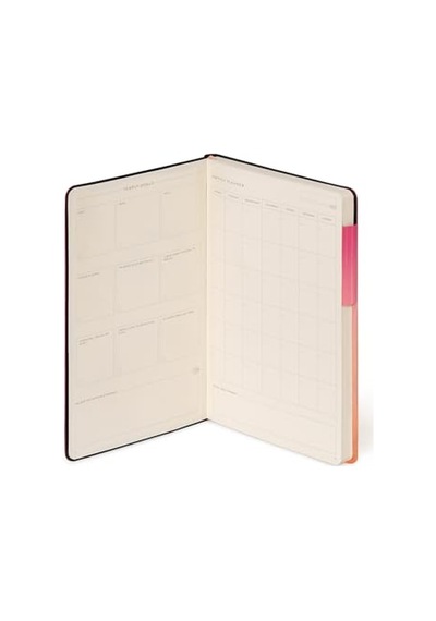Beyaz Sayfalı Not Defteri, M Beden, Fildişi Renkli Kağıttan, 90 G/m², 192 Sayfa, Yumuşak Kapak, Lastik Bant, Boyut