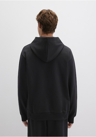 Mavi - Mvjns Baskılı Kapüşonlu Siyah Sweatshirt 0s10346-900 Siyah
