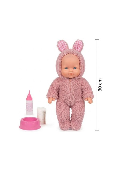 Masal Anlatan Ve Altını Islatan Kostümlü Bebek Kafası Kolları Et 30 Cm Lazımlık Ve Biberon Hediyeli 44206885