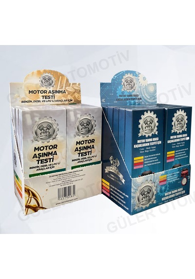 Cs Motor Aşınma ve Cs Conta Kaçak Testi- Avantajlı 20'lu Paket