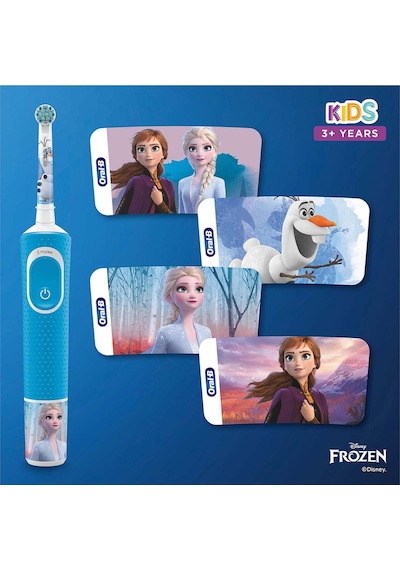 Oral-B D100 Vitality Frozen Özel Seri Çocuklar İçin Şarj Edilebilir Diş Fırçası