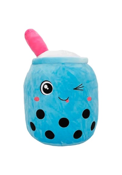 Peluş Bubble Tea 35 Cm Çocuklar İçin Eğlenceli Oyuncak Çok Renkli