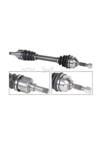 Snr Dk66027 Komple Aks Sol Peugeot P206 98 12 1.4i-1.4 16v-1.4 Hdı 21x22x610 Abs Li 3272.cq-3272.cr-3272.6e-9630767080 -
