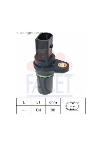 Vw Krank Devir Sensörü Vw 06H906433 Facet 9.0640