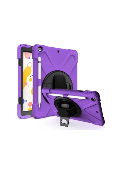 Mey İthalat Apple iPad 5 Air 9.7 Kılıf Amazing Tablet Kapak - Mor Tablet Kılıfı