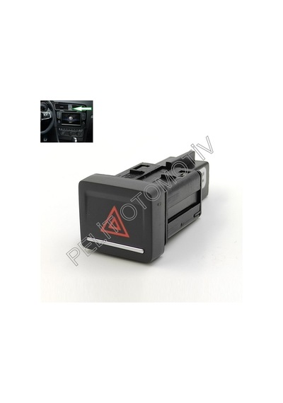 Golf 2013-2020 Dörtlü Flaşör Düğme 5g0953509a
