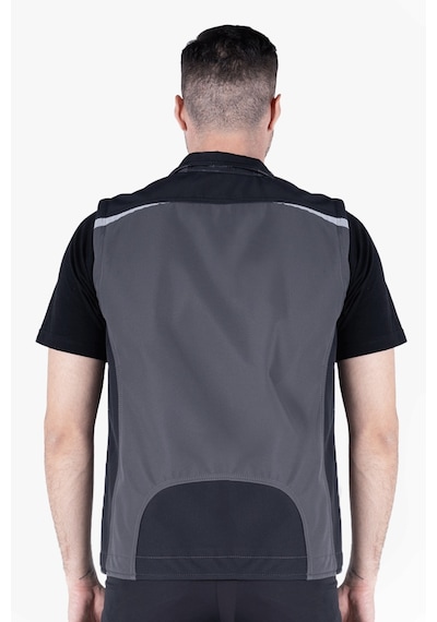 Softshell Yelek Gri - Siyah