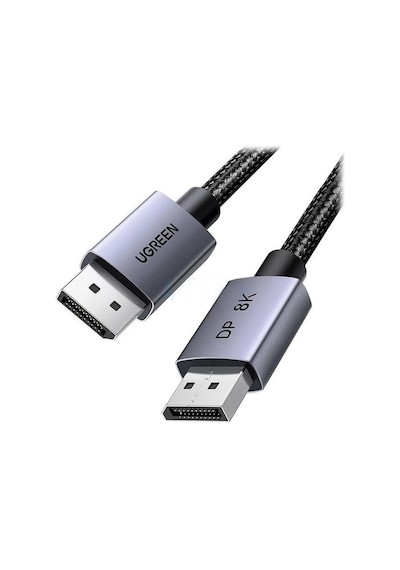 Ugreen 8k 60hz Displayport To Displayport 1.4 Örgülü Kablo, 2m, 25905