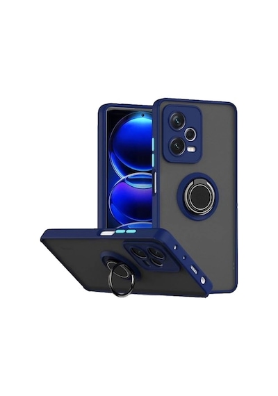 Nihcase Xiaomi Redmi Note 12 Pro 5g Kılıf Montreal Yüzüklü Mat Kapak