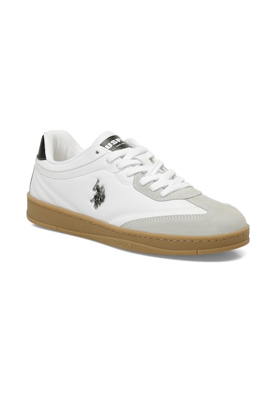 U.s. Polo Assn. Vale Wmn 5fx Beyaz Kadın Sneaker Beyaz-sıyah Beyaz - Siyah U.s. Polo Assn. Vale Wmn 5fx Beyaz Kadın Sneaker Beyaz-sıyah Beyaz - Siyah