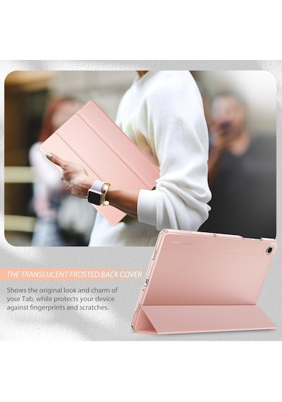 Samsung Uyumlu Galaxy Tab A11 Plus / A9 Plus 11inç X230 X210 Kılıf Flip Cover Kalem Bölmeli Pc Case