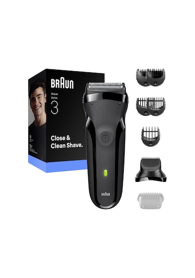 Braun Series 3 Shave & Style Sakal Şekillendirici Ve Tıraş Makinesi, Kuru, 300bt 1 Saat
