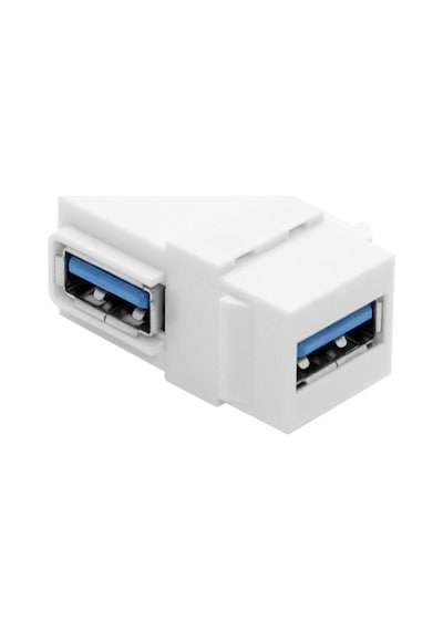 Parcbeny 25355 Usb 3.0 90 Derece Dişi-dişi Konnektör Usb Tip A Erkek Uçlarıyla Bağlayarak Uzatma Olarak Kullanmanızı Sağlar.