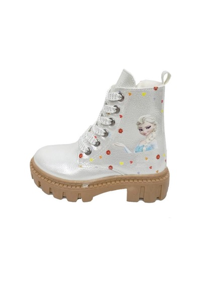 Fix Kids 9201p Parlak Deri Trend Fashion Kız Çocuk Bot 26-30 Gümüş