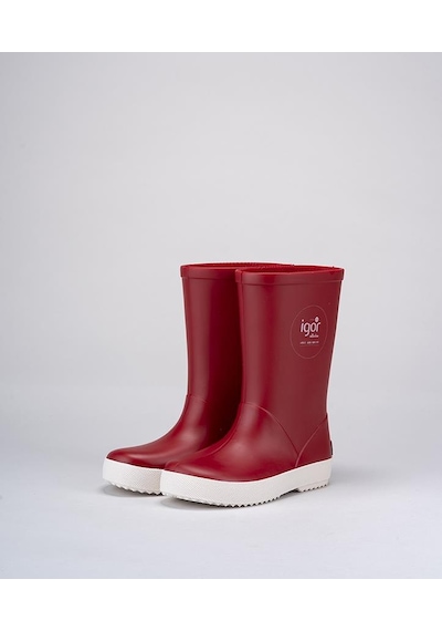 İgora W10107-005 W10107 Splash Nautıco Plastik Çizme Bot Kırmızı