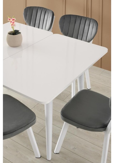 Rüya Elma Mdf Mutfak Masası Sandalye Takımı 60x100