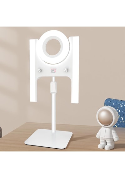 Lexroo Vlog Çekim Işığı Taşınabilir Yayıncı Aydınlatması Renk Sıcaklığı Ayarlanabilir Mini Led Işık Standart