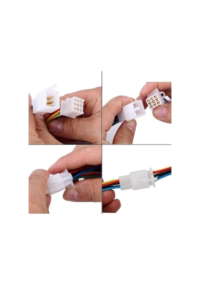 Powermaster 9 Pin Araba Motosiklet Soketi