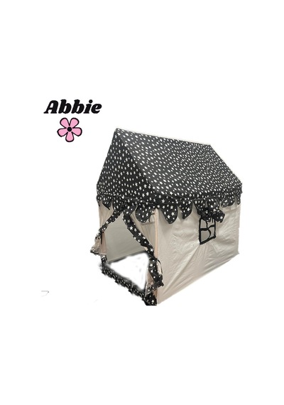 Abbie Minderli Rüya Evi Çadırı- Pembe Ry-sy
