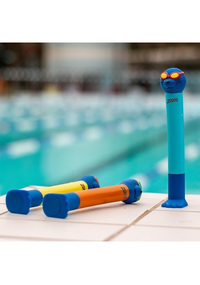 Zoggs Zoggy Dive Stick 3 Parça Yüzme Yardımcısı Standart-turuncu