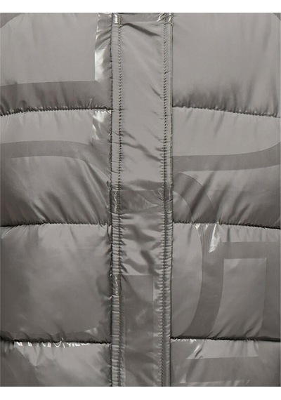 Only Kogmercedes Life Allover Print Çocuk Gri Mont 15327417-des Gri