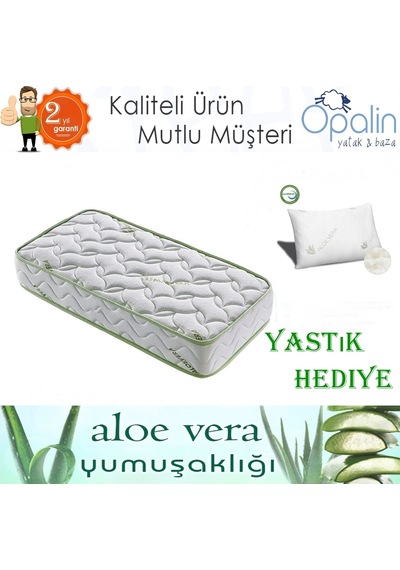 Babyhopeankara Midilife Aloe Vera Tek Kişilik Ortopedik Yaylı Yatak Tüm Ölçüler
