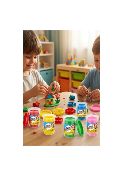 Oyun Hamuru 6 Renk 780gr 1 Paket Nova Color 6 Lı Oyun Hamuru Kurumaya Karşı Dirençli Okul Öncesi Kreş Yumuşak Dokulu Çok Renkli Oyun Hamuru 6 Renk 780gr 1 Paket Nova Color 6 Lı Oyun Hamuru Kurumaya Karşı Dirençli Okul Öncesi Kreş Yumuşak Dokulu Çok Renkli