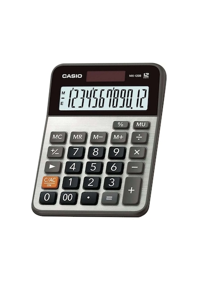 Casio MX-120B 12 Hane Masaüstü Hesap Makinesi