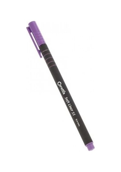 Caretta Keçe Uç Kalem Soft Liner 55-17 A.mor