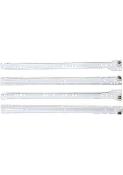 Samet 35 CM Beyaz Ray Çekmece Rayı (1 Takım ) Beyaz