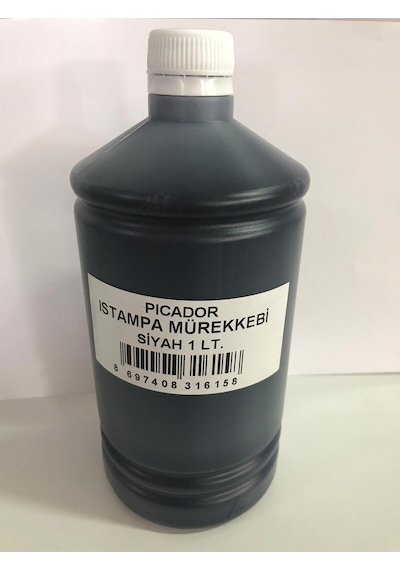 Istampa Mürekkebi Siyah 1000 Ml Diğer