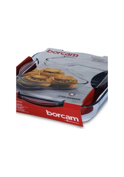 Paşabahçe 159028 2'li Kare Set Borcam