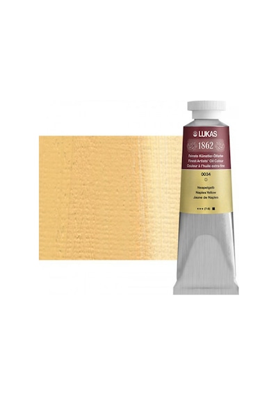 Lukas 1862 37 ML Yağlı Boya Seri:1 No:0034 Neapel Sarı Açık
