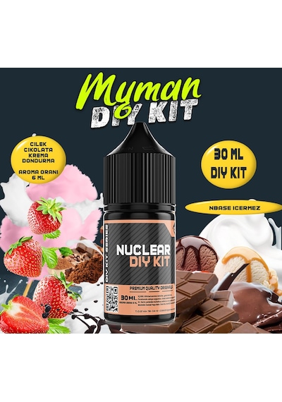 Nuclear 30 Ml Dıy Kit One Hit Wonder Myman Gıda Aroması 6 Ml Aroma İçerir