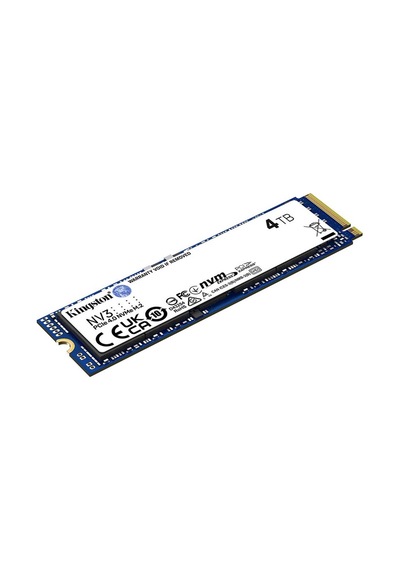 Kingston 4tb Nv3 Snv3s-4000g 6000-5000mb-s Pcı-express 4.0 M.2 2280 Ssd Disk