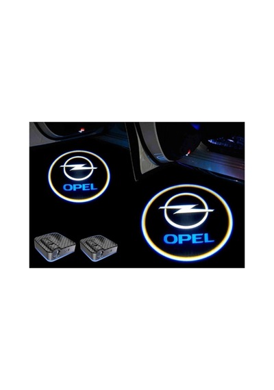 Opel Kapı Altı Led Aydınlatma Araç Logolu