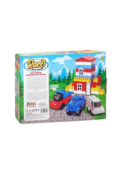 Asya Oyuncak Ant Blocks 100 Parça City Set Ant 011