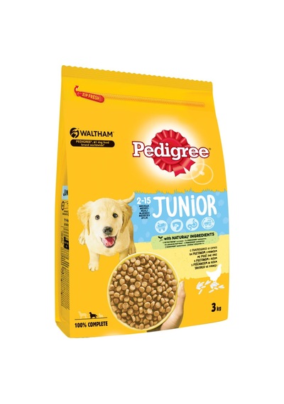 Pedigree Yavru Kuru Mama 3 Kg Tarı