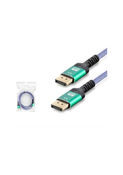 Mn306dk 8k Displayport 1.4 144hz Örgülü Yüksek Hızlı Gaming Kablosu