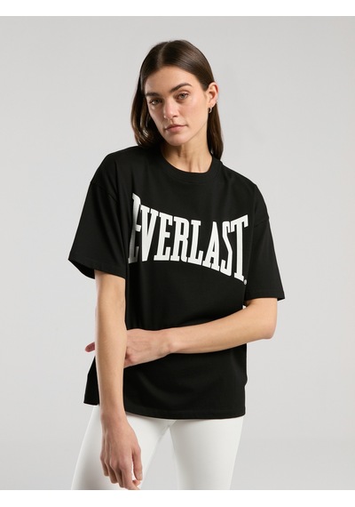 Everlast Ever Classics Wmn Oversize Siyah Kadın Tişört Siyah